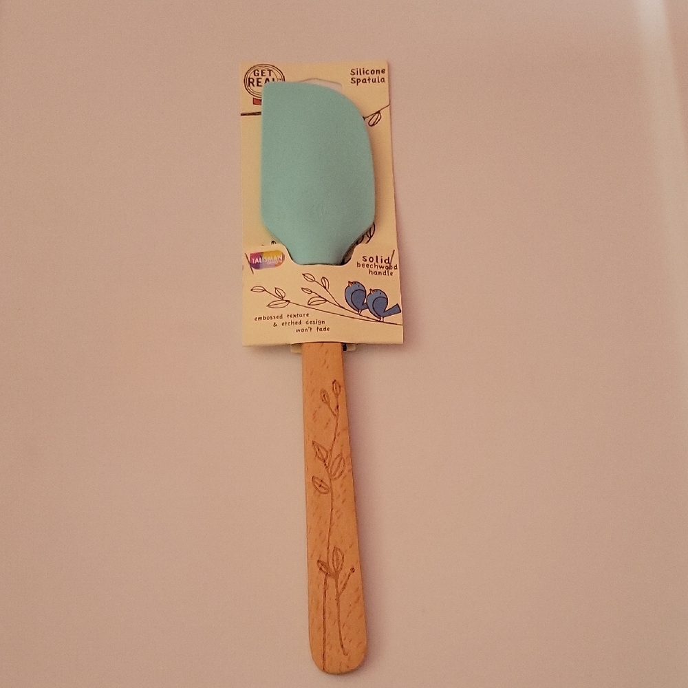 Silicone Spatula with Wooden Handle